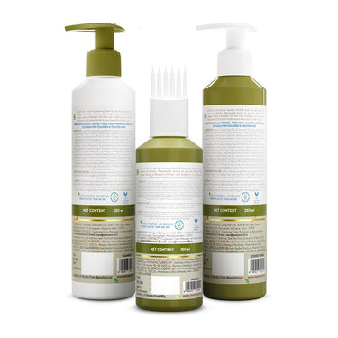 Mamaearth Kerala Thaali Hair Care Kit (Kerala Thaali Hair Oil - 150 ml + Kerala Thaali Shampoo - 250 ml + Kerala Thaali Conditioner - 250 ml) Goodness of 12 Herbs | Kerala’s Generational Expertise